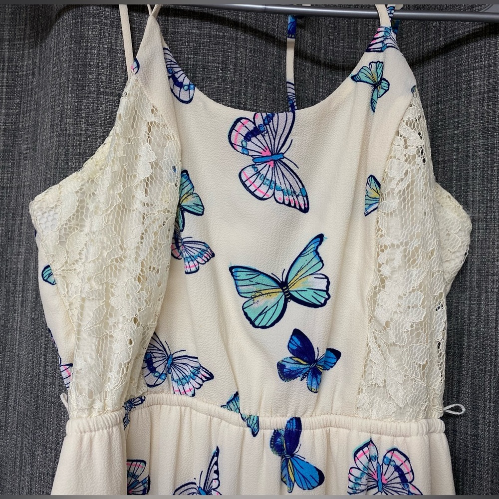 Candie's ‘Butterfly Lace Maxi Dress’ Large (L)